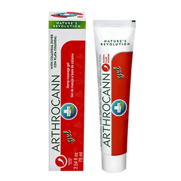 Gel de massagem quente de Cânhamo Vegan- Arthrocann