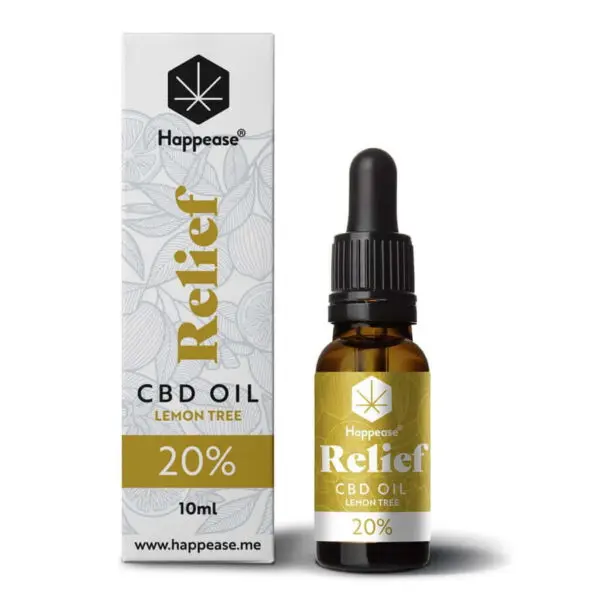 Óleo de CBD para dores Happease 20% Lemon Tree (10ml)