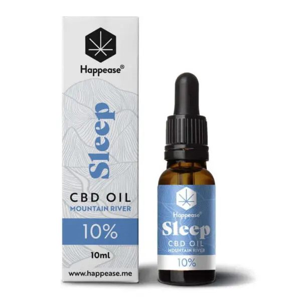 Óleo de CBD para dormir 10%- Happease Mountain River (10ml)