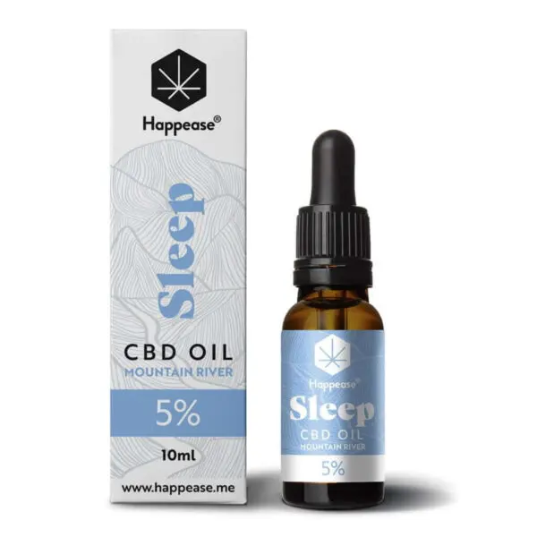 Óleo de CBD para dormir 5%- Happease Mountain River (10ml)Mountain River (10ml)