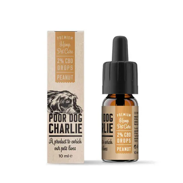 CBD para cães- Óleo 2% Pharma Hemp sabor a Amendoim (10ml)