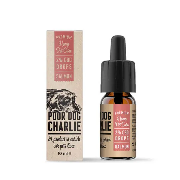 CBD para cães- Óleo 2% Pharma Hemp sabor a Salmão (10ml)