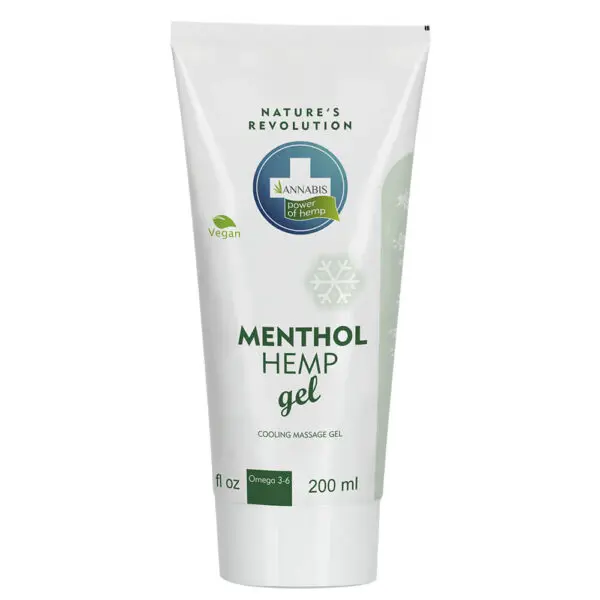 Gel de mentol para massagem fresca Annabis- 200ml